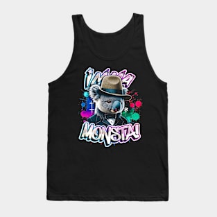 Imma Monsta! KOALA | Blacktee | by Asarteon Tank Top